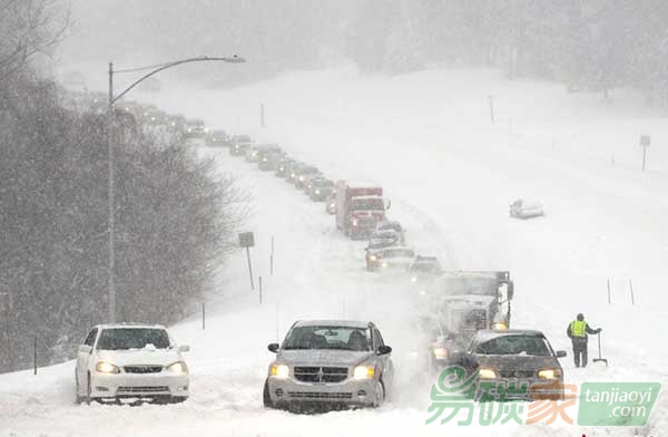 導致美國遭遇百年不遇暴風雪